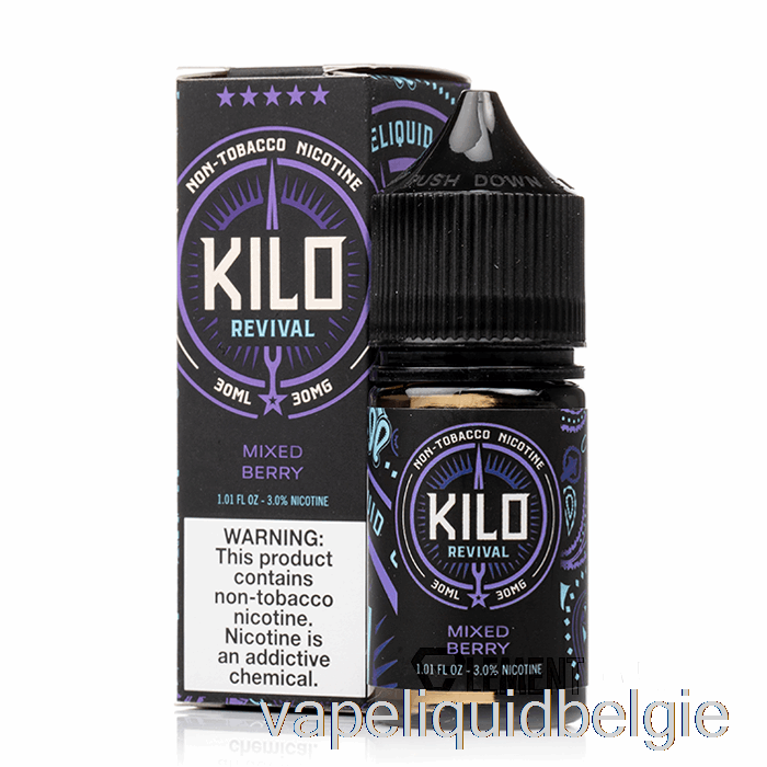 Vape Vloeibare Gemengde Bessen - Kilo Opwekkingszouten - 30 Ml 30 Mg